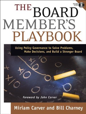 cover image of The Board Member's Playbook